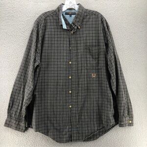 Tommy Hilfiger Vintage 90’s Plaid Button Down Shirt